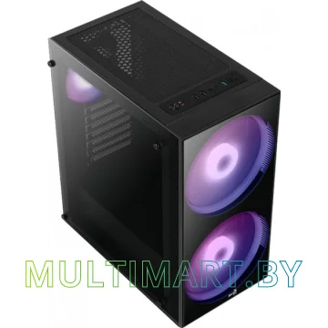 Корпус AeroCool Python Python-G-BK-v1 картинка 2